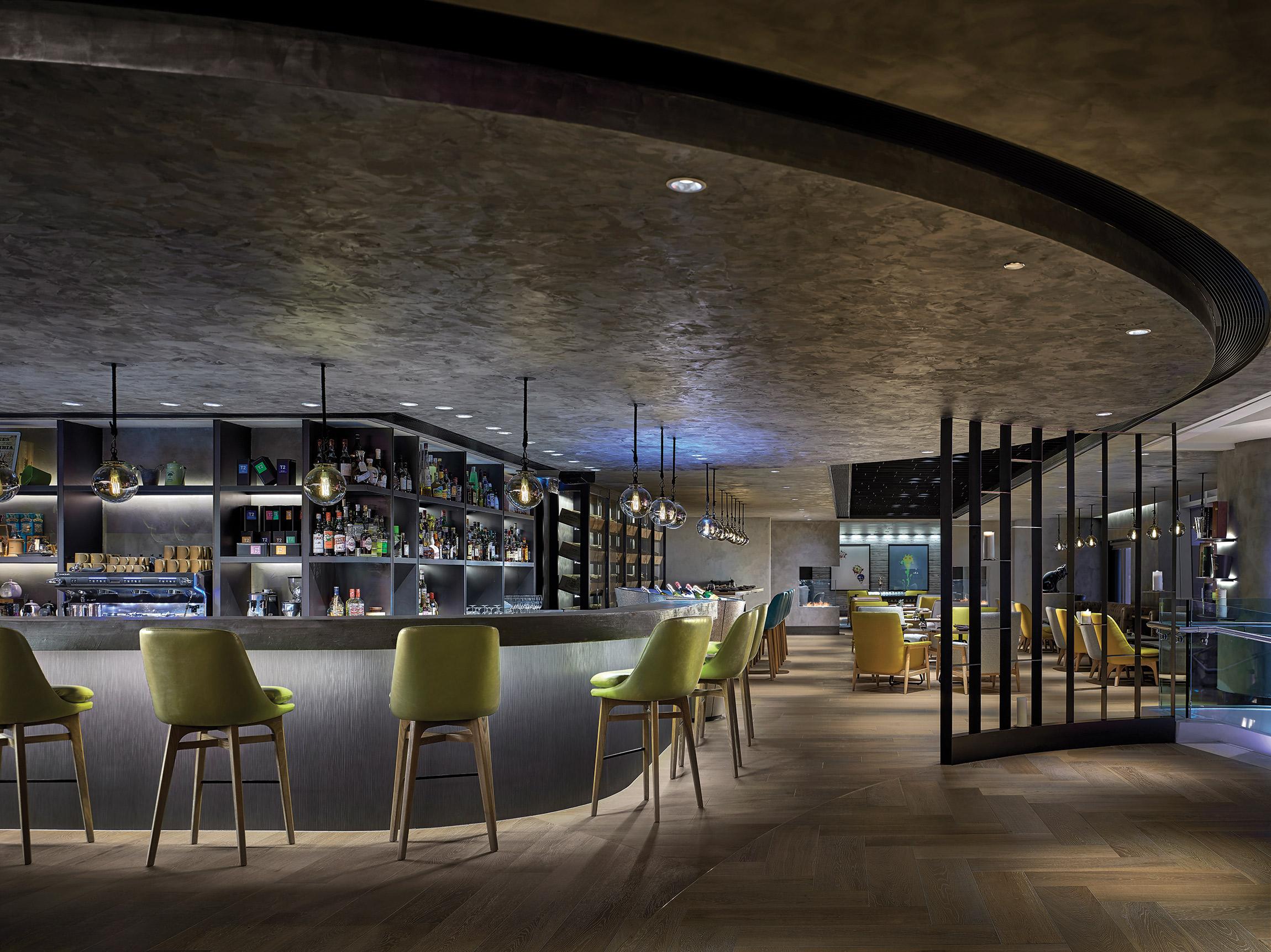 فندق كورديس هونج كونج هونغ كونغ المظهر الخارجي الصورة The bar at the 101 bar