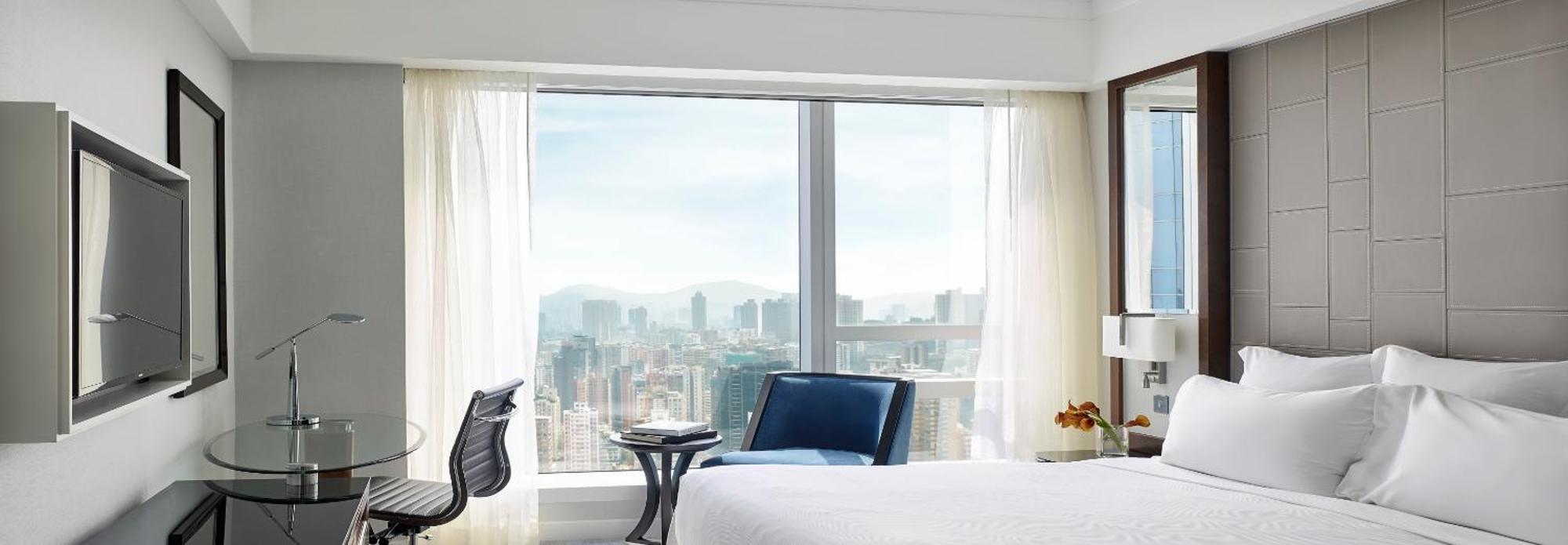فندق كورديس هونج كونج هونغ كونغ المظهر الخارجي الصورة A guest room at the hotel
